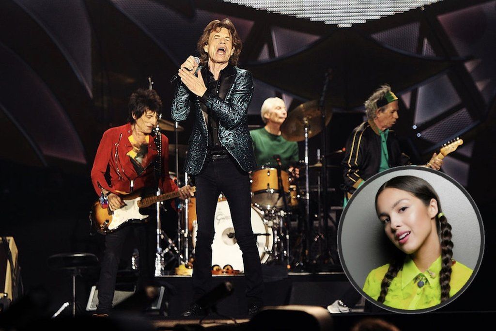 The Rolling Stones and Olivia Rodrigo