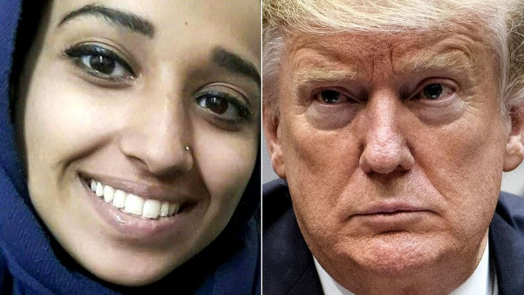 Hoda Muthana: Trump says IS woman barred from US return