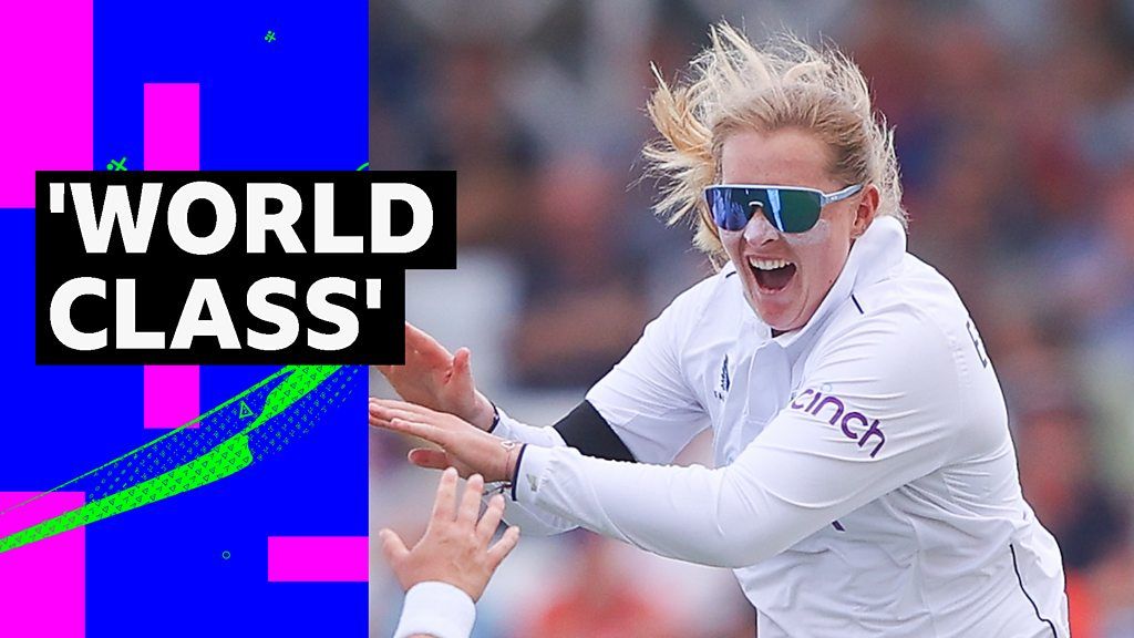 Women's Ashes 2023: Sophie Ecclestone gets Jess Jonassen and Alyssa Healy in the same over