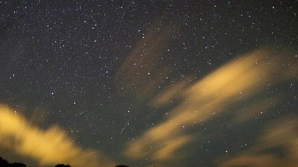 Perseid meteor shower BBC Weather