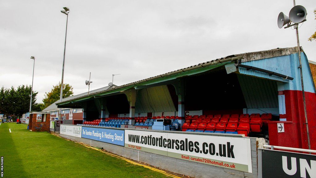 Taunton Town's stadium general view