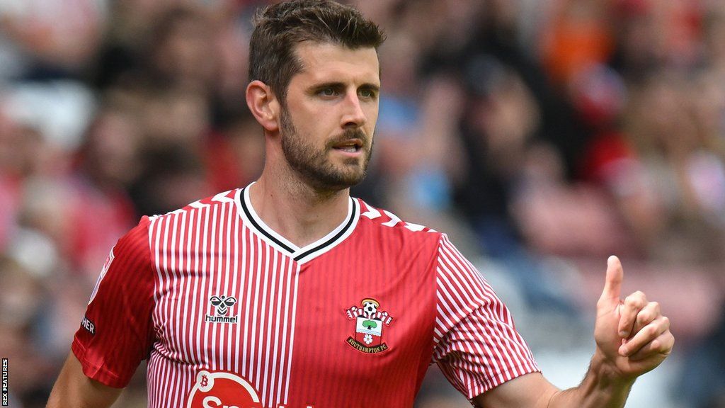 Jack Stephens in pre-season action for Southampton