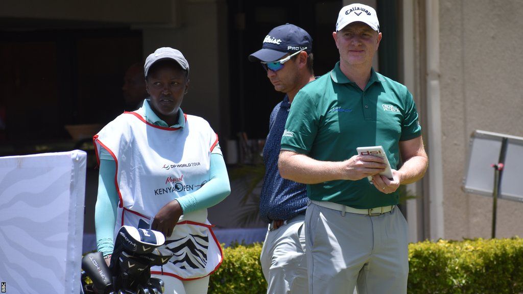 Kenyan female caddy turns 'desperation' into making a living BBC Sport