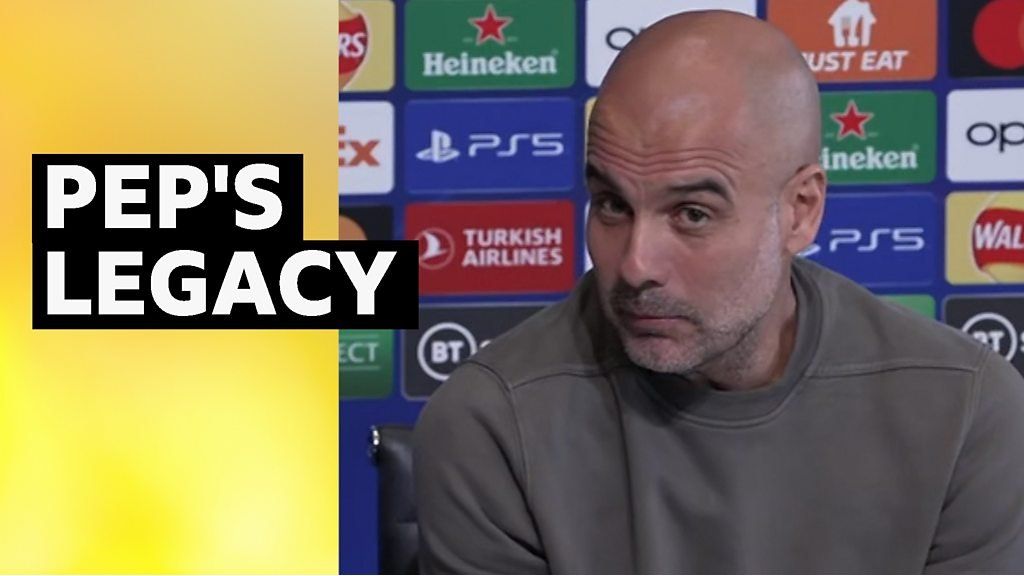 Champions League: Man City boss Pep Guardiola on his 'exceptional legacy'