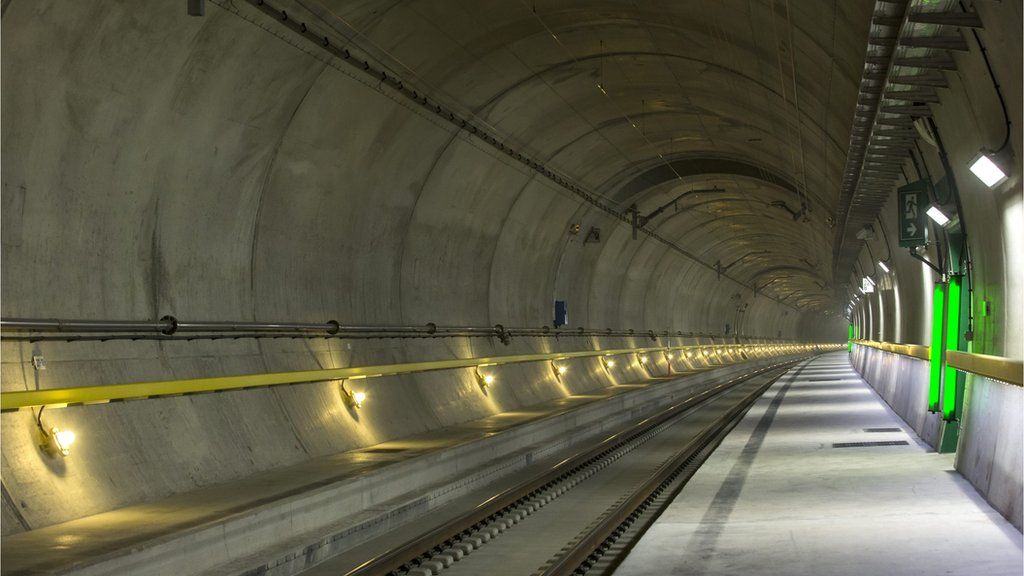 World's longest railway tunnel to open in Switzerland BBC Newsround