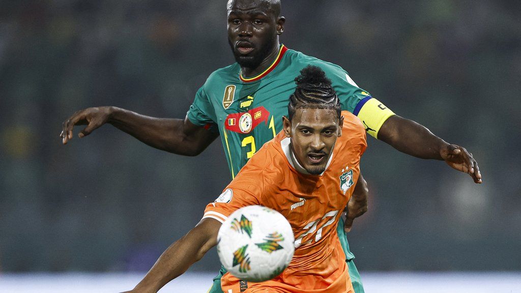 Nigeria 1-2 Ivory Coast: Sebastian Haller grabs winner as hosts