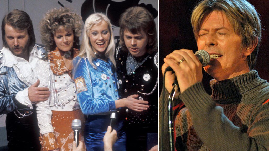 Abba and David Bowie