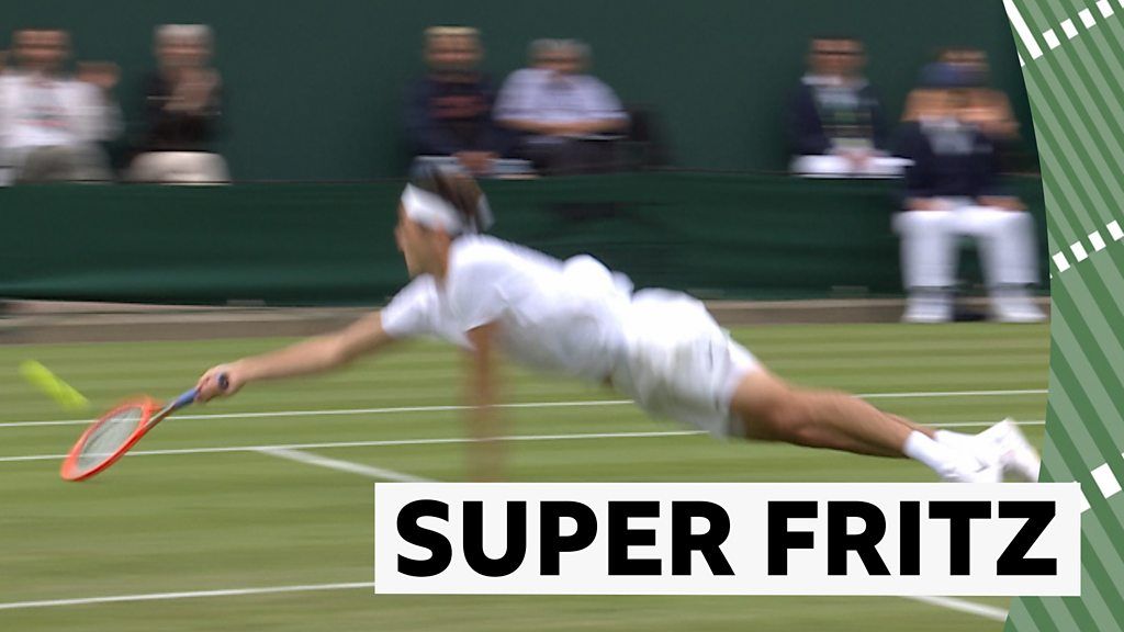 Wimbledon 2022: Watch Alastair Grey celebrates too soon as Taylor Fritz wins an unlikely set point