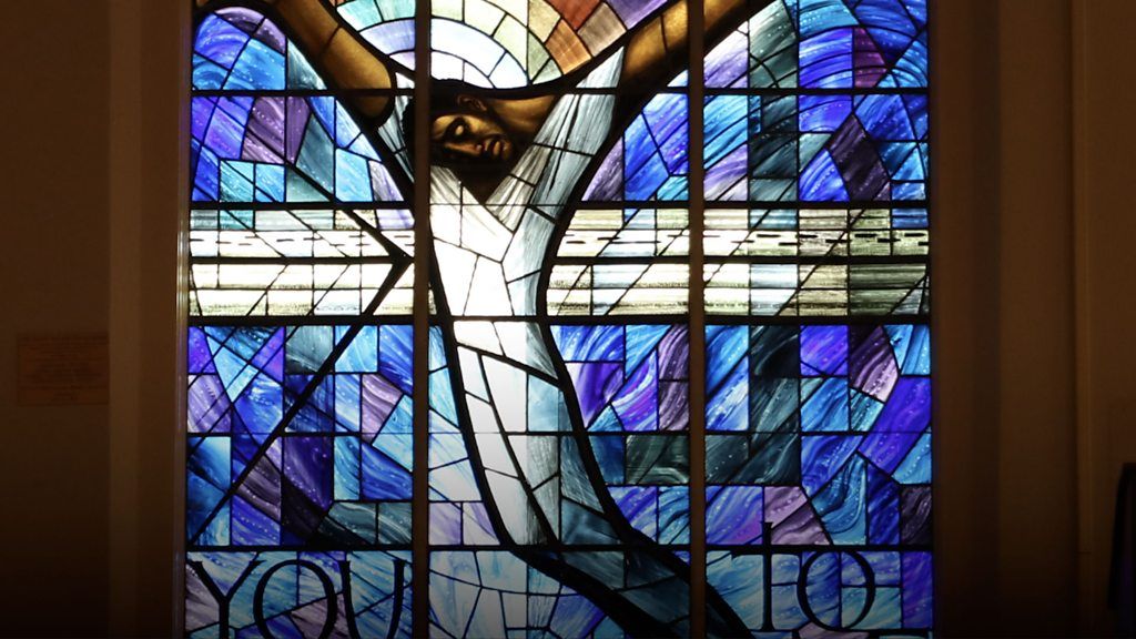 The Welsh window of Alabama depicts Christ as an African American
