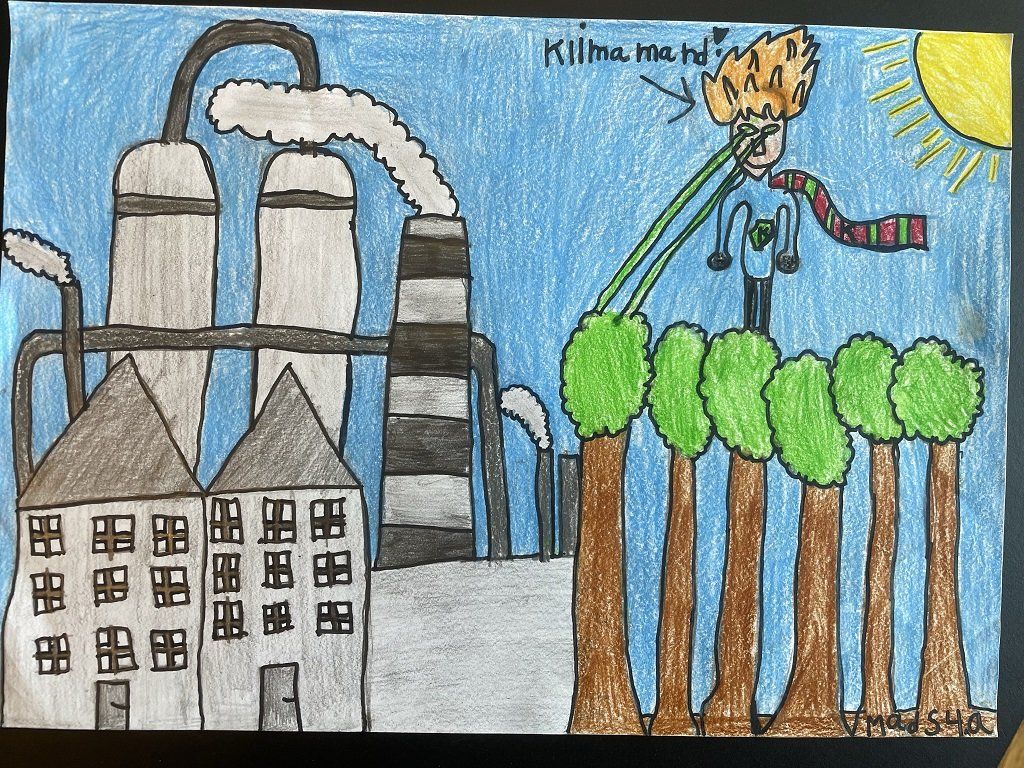 Newport News 4th grader wins international art award for climate change  drawing – Daily Press
