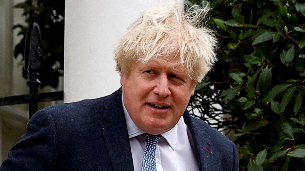 Boris Johnson in March 2021