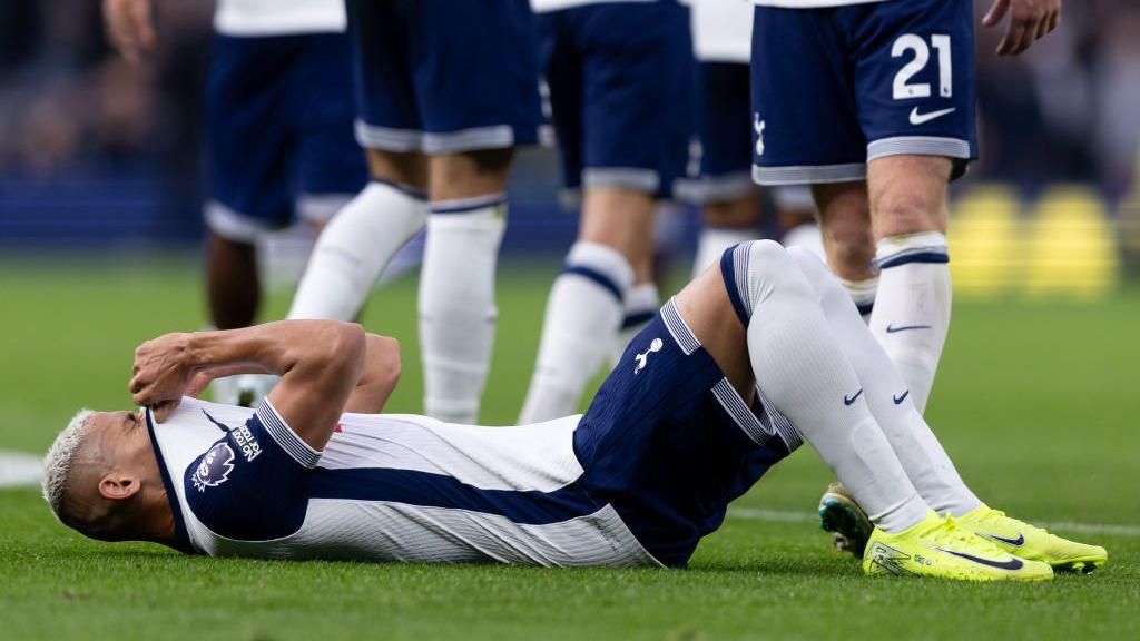 Richarlison suffered a hamstring injury against Aston Villa on Sunday.