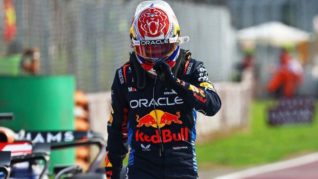 Max Verstappen looks dejected