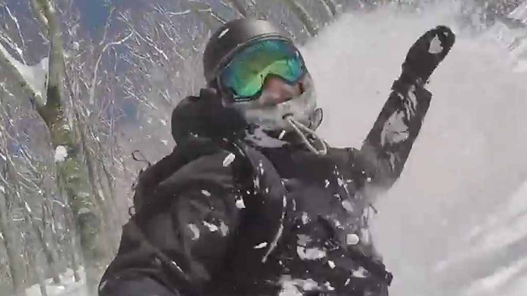 Tim Warwood's guide to snowboarding slang BBC Sport