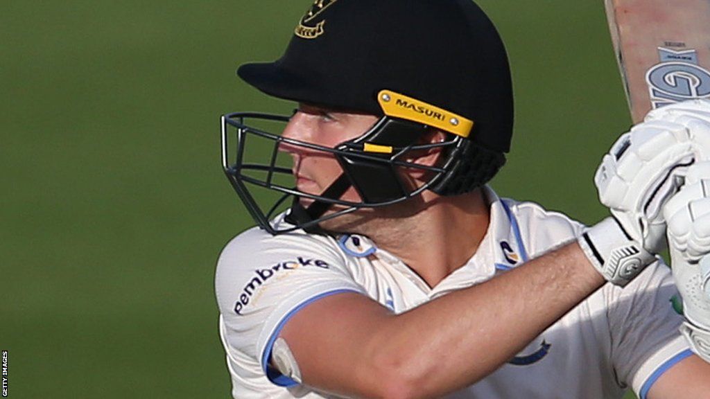 James Coles batting for Sussex