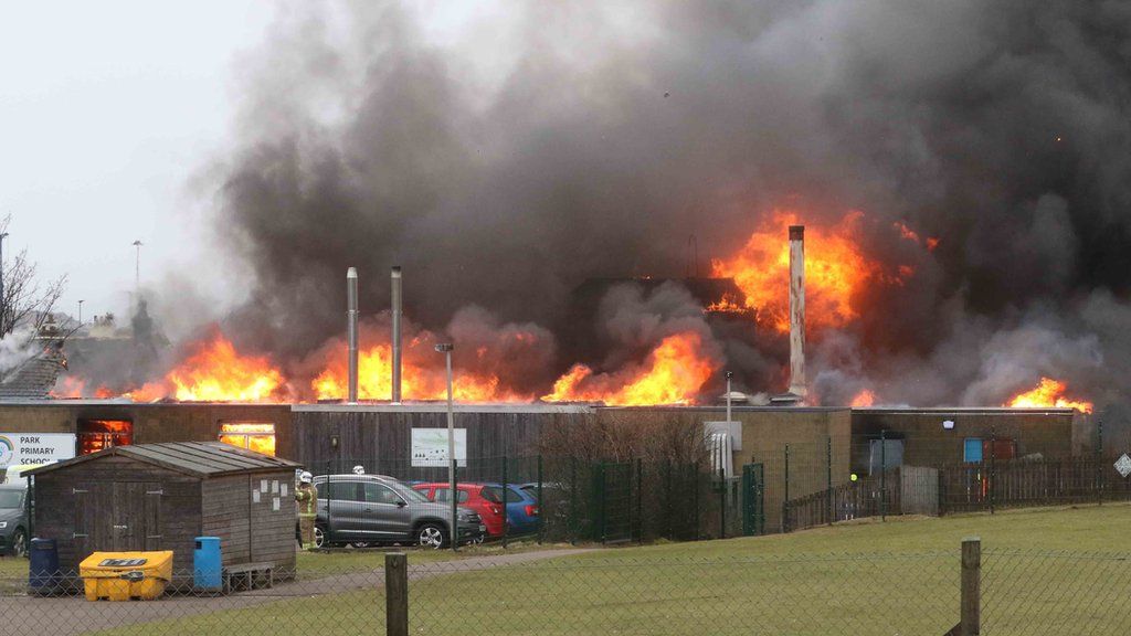 Fire at Park Primary