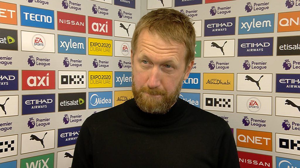 Manchester City 3-0 Brighton: 'The better team won' says Seagulls boss Graham Potter