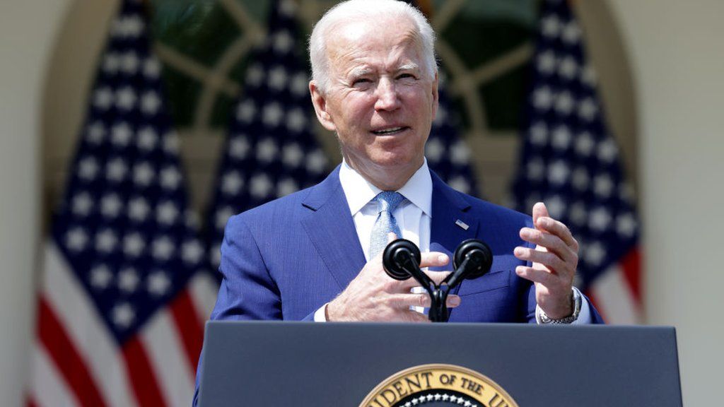 Biden speaks at the White House