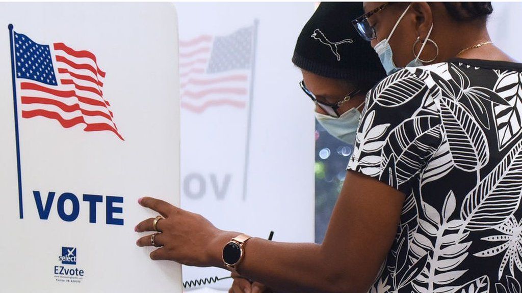 US Justice Department Sues Georgia Over Election Laws - BBC News