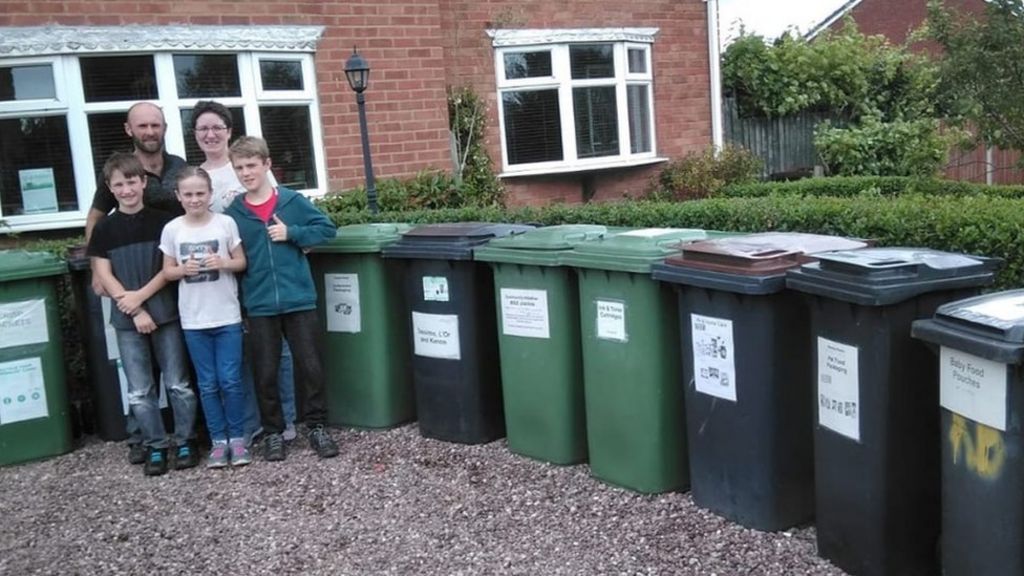 Recycling Family Saves Tonne Of Plastic From Incinerator Bbc News