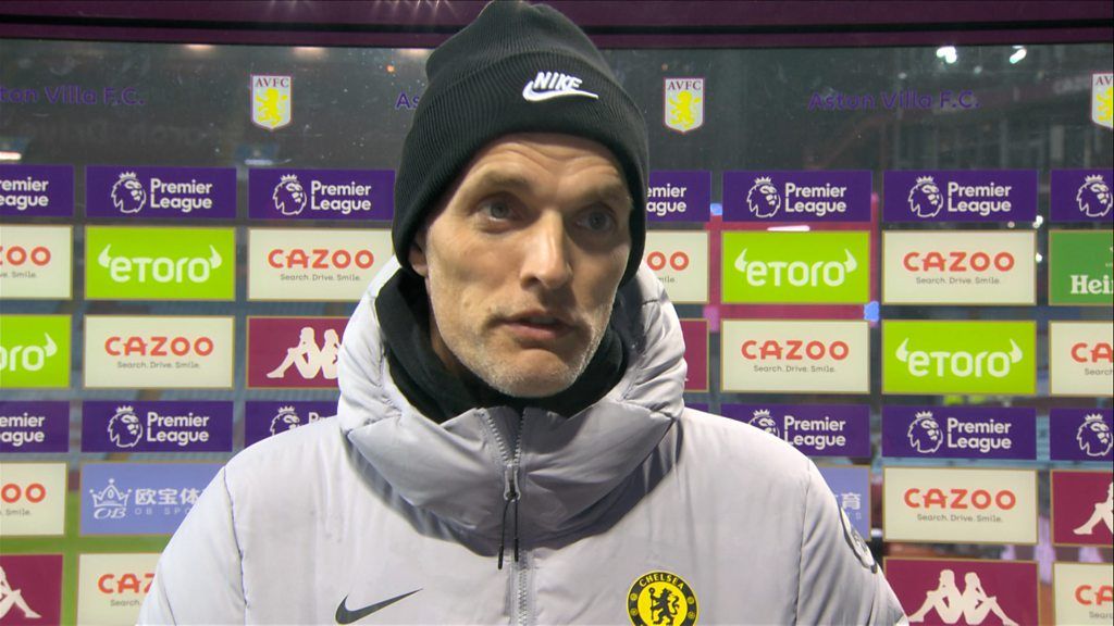 Aston Villa 1-3 Chelsea: Injury and covid-hit Chelsea 'filling holes' says Tuchel