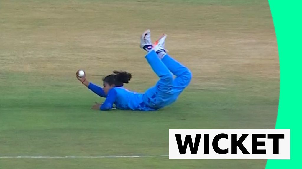 نهائي كأس العالم للسيدات تحت 19 سنة T20 من ICC: تم القبض على Ryana MacDonald-Gay بواسطة Archana Devi