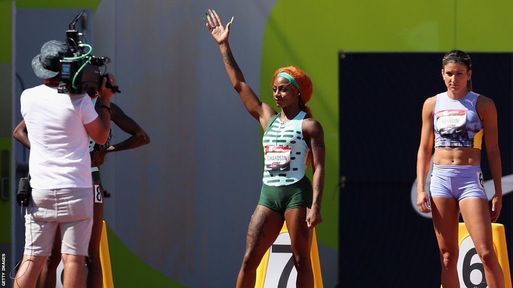 Sha'Carri Richardson runs fastest 100m time of year to boost World
