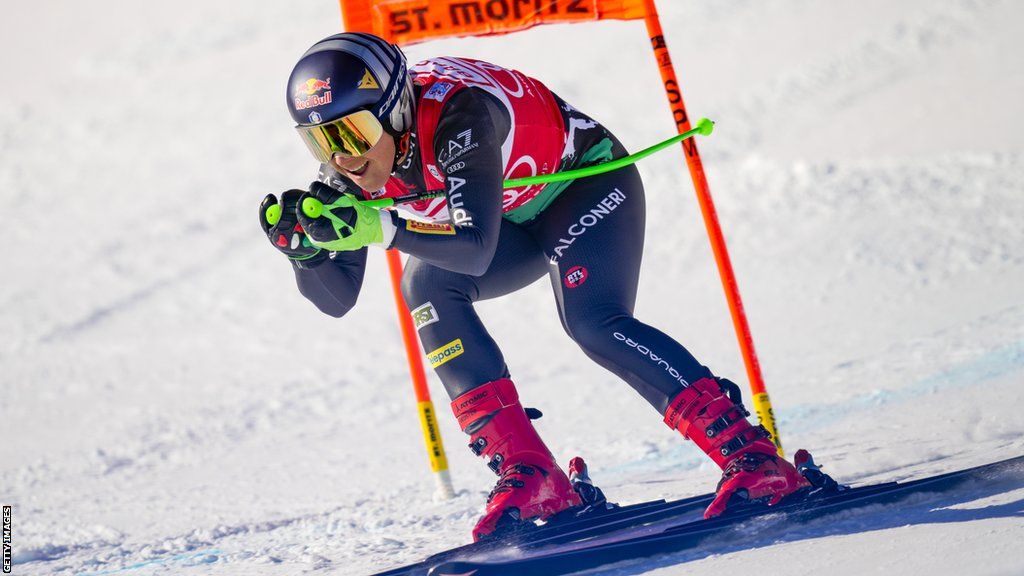 Sofia Goggia Wins World Cup Downhill In St Moritz Despite Two Broken Fingers Bbc Sport 8927