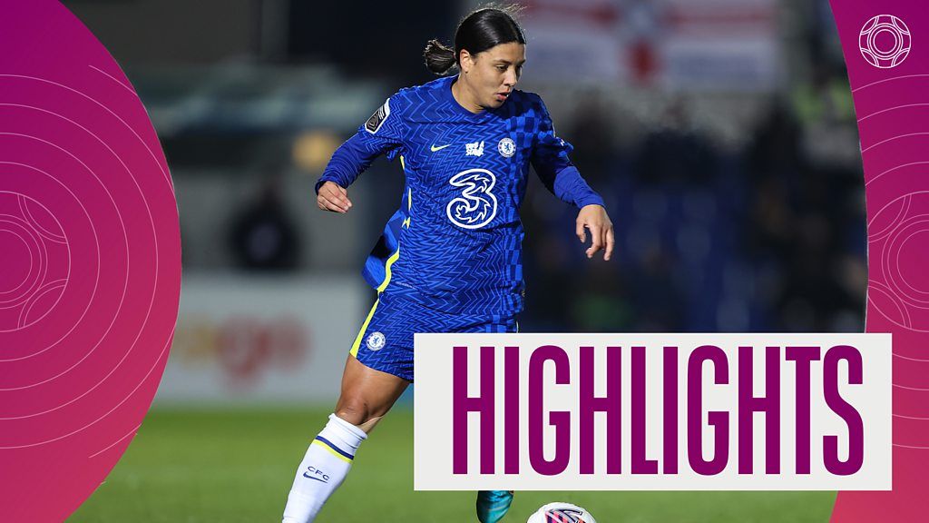 WSL highlights: Chelsea 1-0 Aston Villa: Sam Kerr scores stoppage-time winner