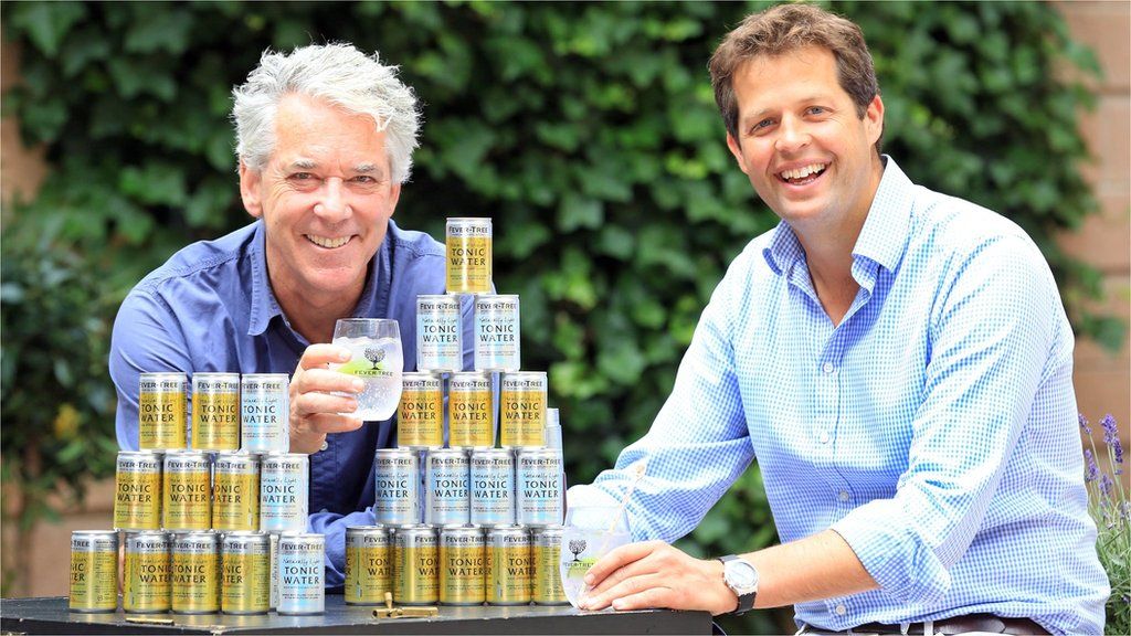 Fever-Tree founders Charles Rolls and Tim Warrillow