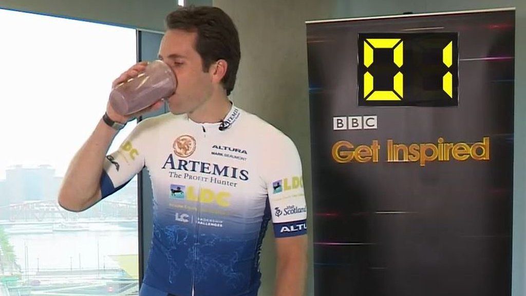 Ultra-cyclist Mark Beaumont's story - and a smoothie