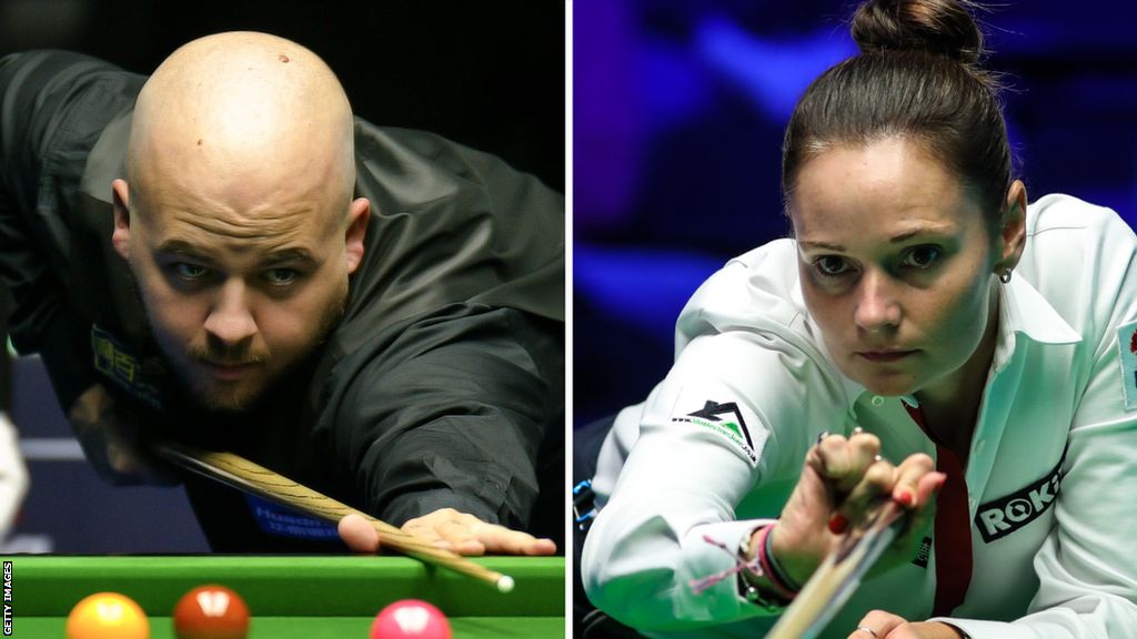World Mixed Doubles: Luca Brecel and Reanne Evans beat Mark Selby and Rebecca Kenna to win title - BBC Sport