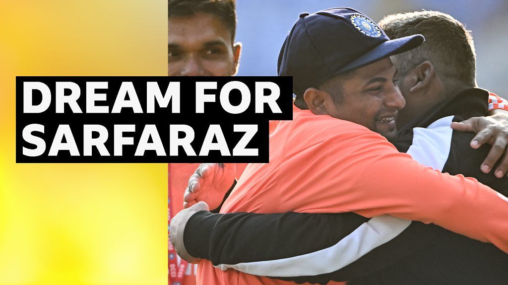 A 'dream' to play for India while dad alive - Sarfaraz