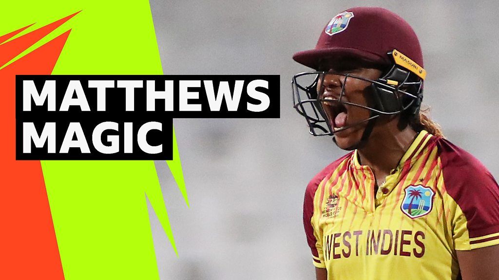 Matthews' unbeaten 63 saves West Indies against Ireland