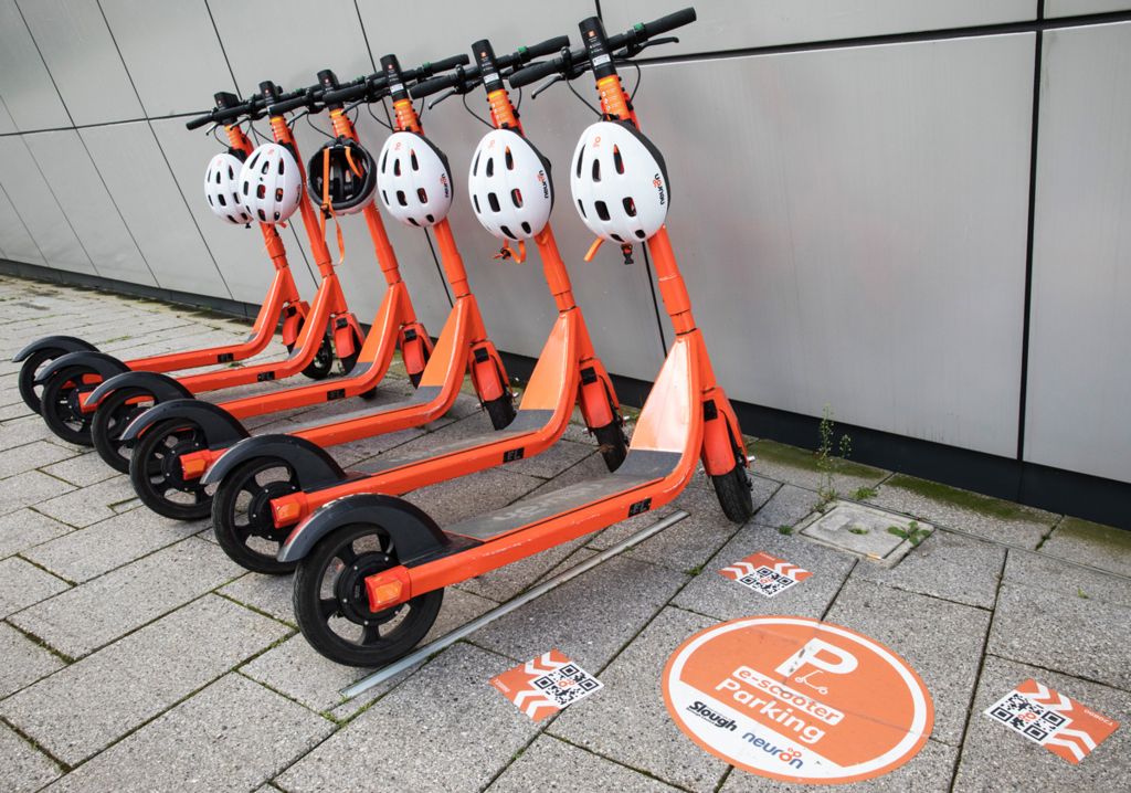 E-scooter rentals in Slough, Berkshire