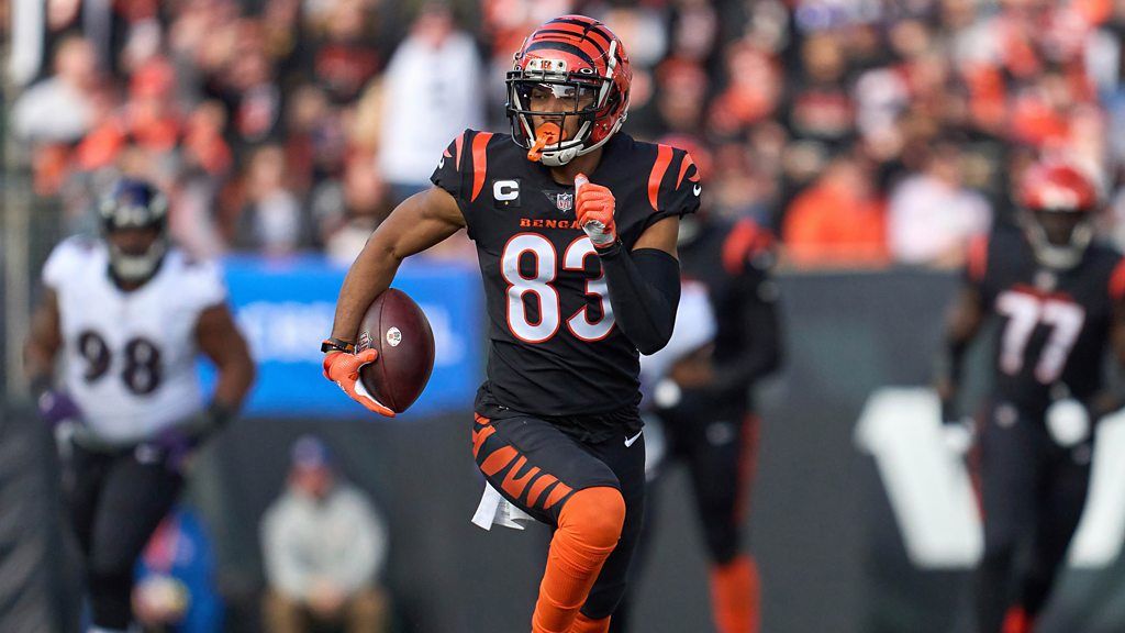 Tyler Boyd front flips into the end zone as Cincinnati Bengals demolish Baltimore Ravens