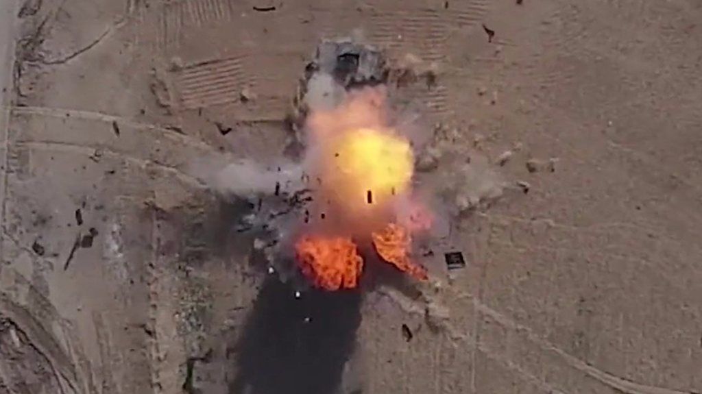 Islamic State drone attack
