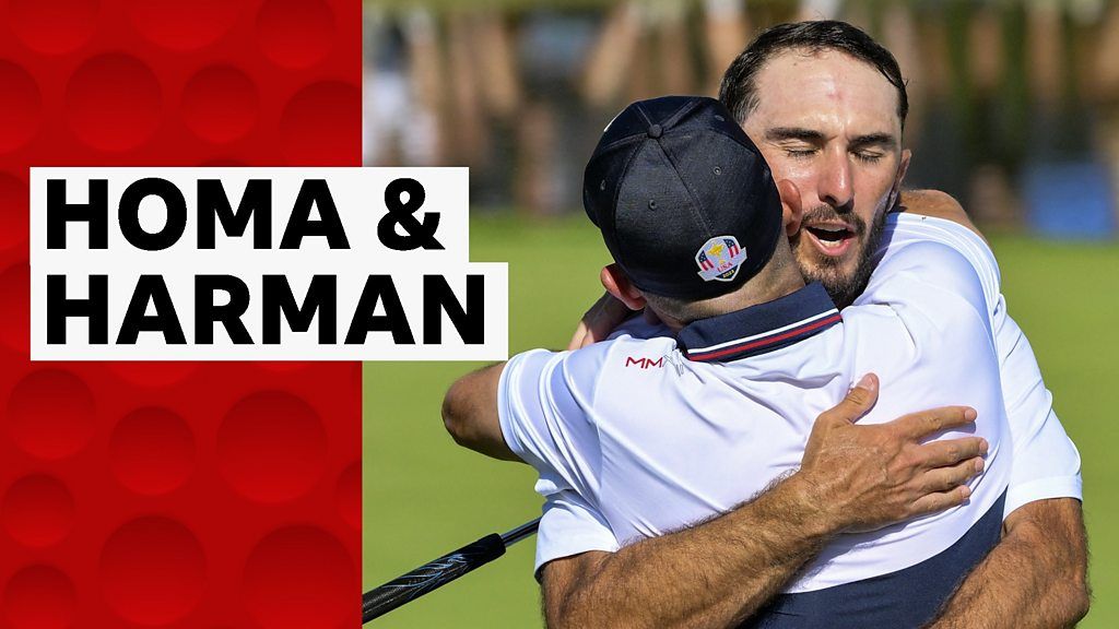 Homa & Harman shine for United States on day two