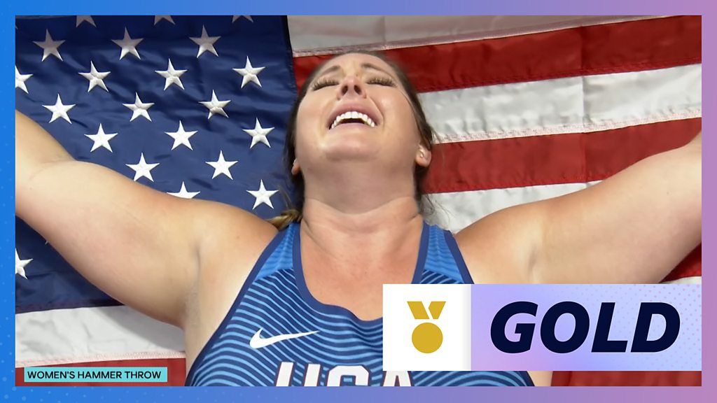 World Athletics Championships 2019 USA's DeAnna Price wins hammer throw BBC Sport