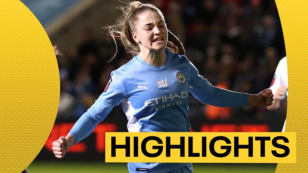 Women's League Cup: Man City beat Tottenham 3-0 to set up final