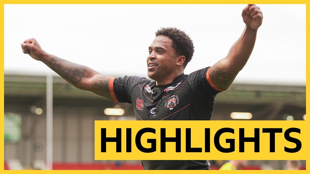 Challenge Cup semifinal Castleford Tigers 3520 Warrington Wolves