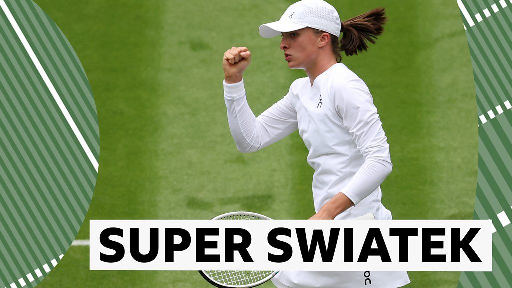 Watch: 'Classy' Swiatek storms into second round