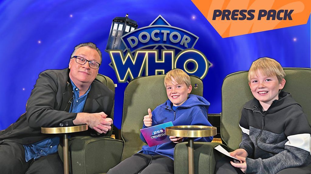 Newsround press packers, Micah and Carter speak to Doctor Who boss, Russell T Davies ahead of the show's 60th anniversary.