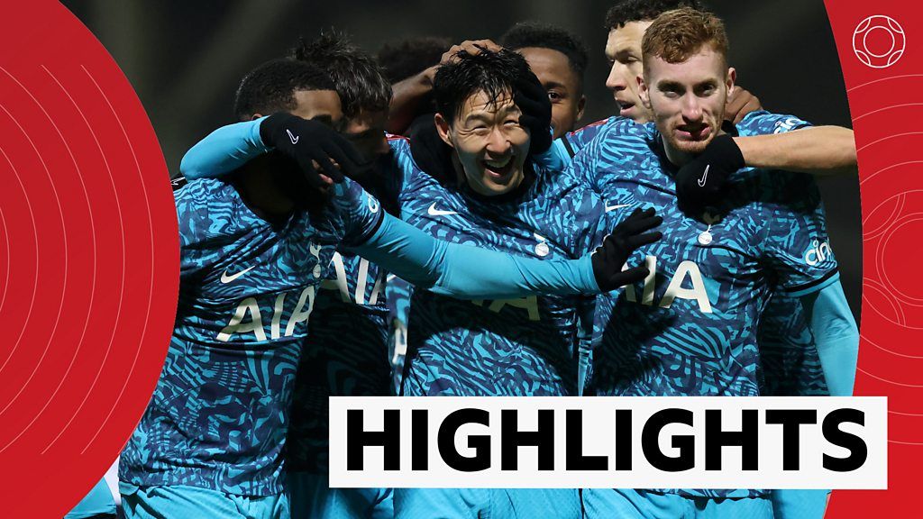 Son scores twice as Spurs beat Preston