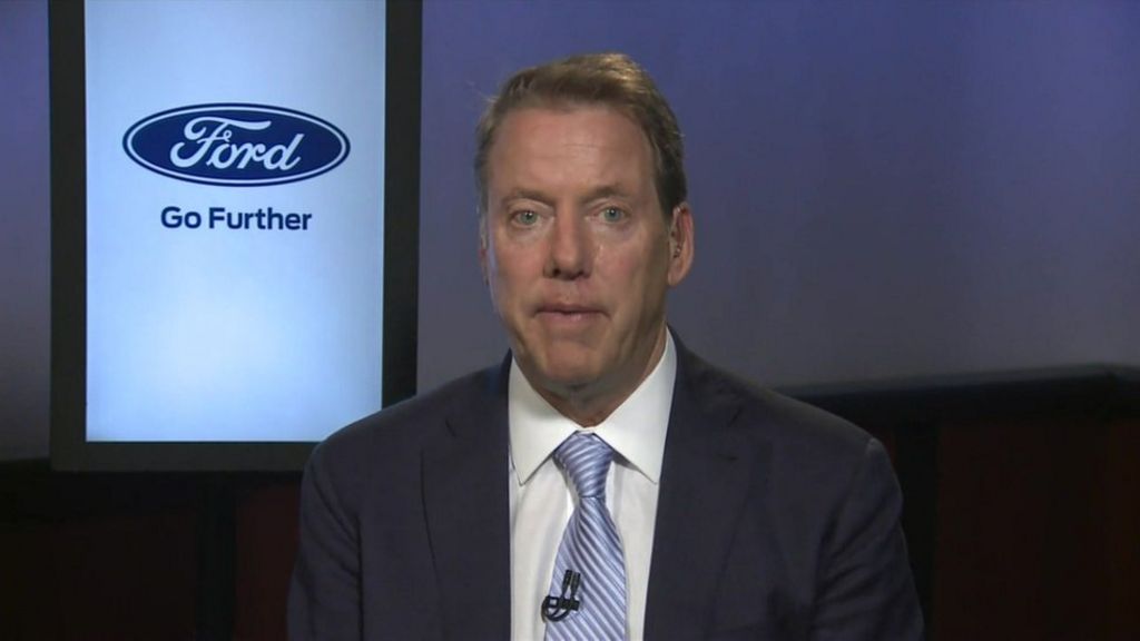 Ford chairman denies that he fired chief executive - BBC News