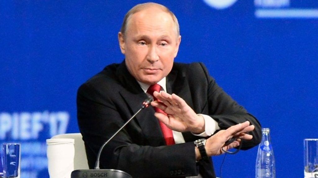 Vladimir Putin on US Paris withdrawal: Don't worry, be happy