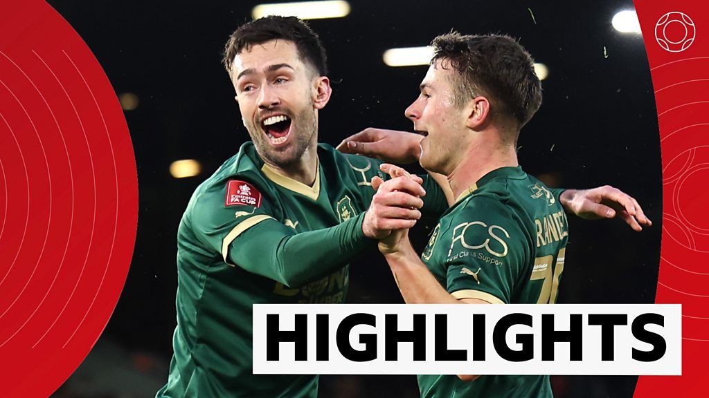 Plymouth fight back to earn FA Cup replay against Leeds
