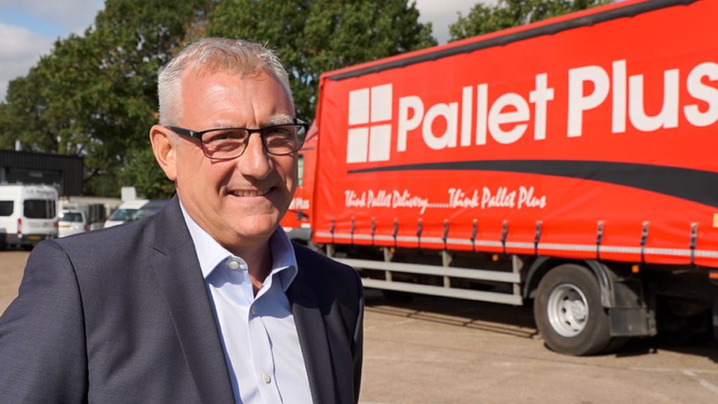 Gary Rowe of Pallet Plus near Colchester