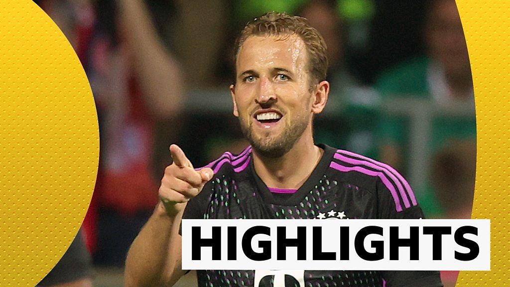 Werder Bremen 0-4 Bayern Munich: Harry Kane strikes in Bundesliga debut ...