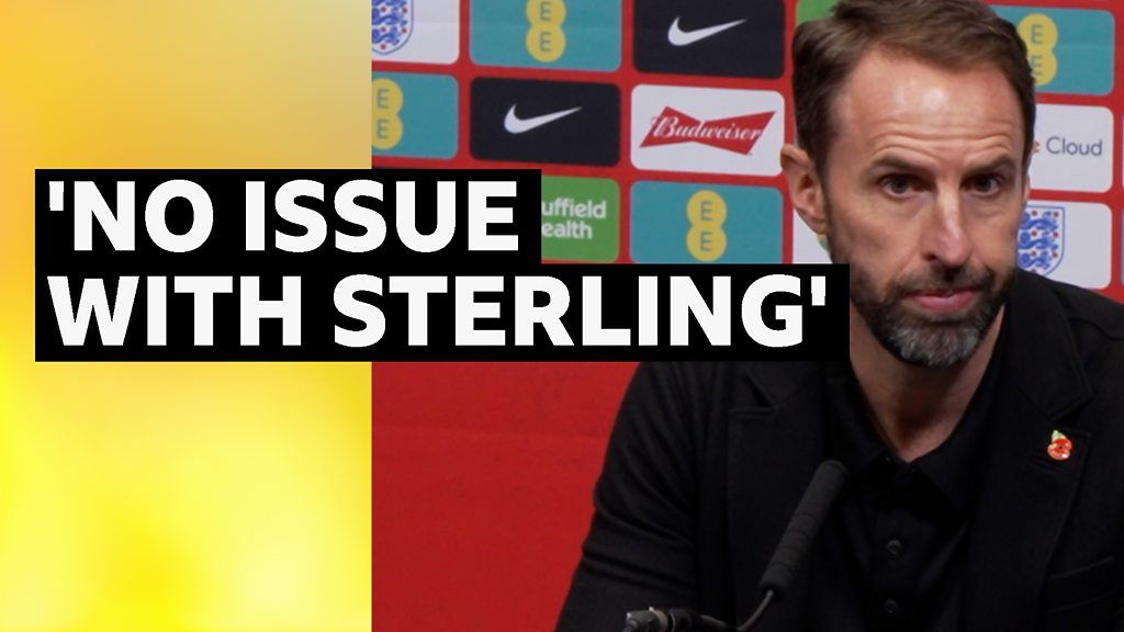 Raheem Sterling: Gareth Southgate has not closed England door on Chelsea forward